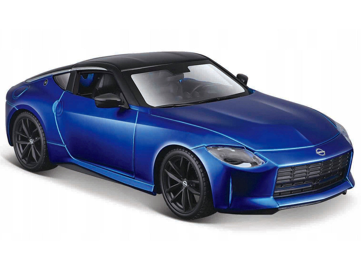 2023 Nissan Z Blue Metallic with Black Top "Special Edition" Series 1/24 Diecast Model Car by Maisto by Maisto
