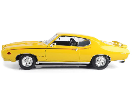 1969 Pontiac GTO Judge Yellow 1/18 Diecast Model Car by Motormax by Motormax