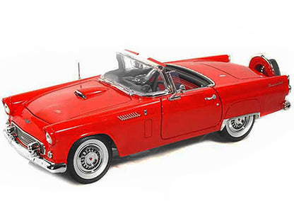 1956 Ford Thunderbird Red 1/18 Diecast Model Car by Motormax by Motormax
