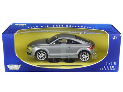 2007 Audi TT Coupe Grey 1/18 Diecast Car Model by Motormax by Motormax