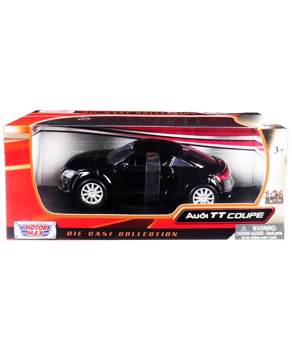 Audi TT Coupe Black 1/24 Diecast Model Car by Motormax by Motormax