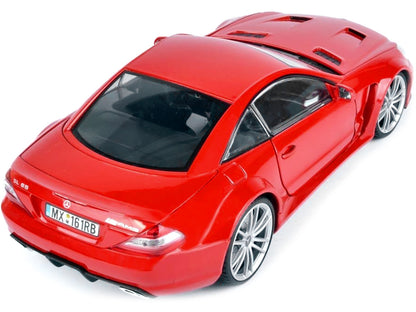 Mercedes SL65 AMG Black Series (R230) Red 1/18 Diecast Model Car by Motormax by Motormax