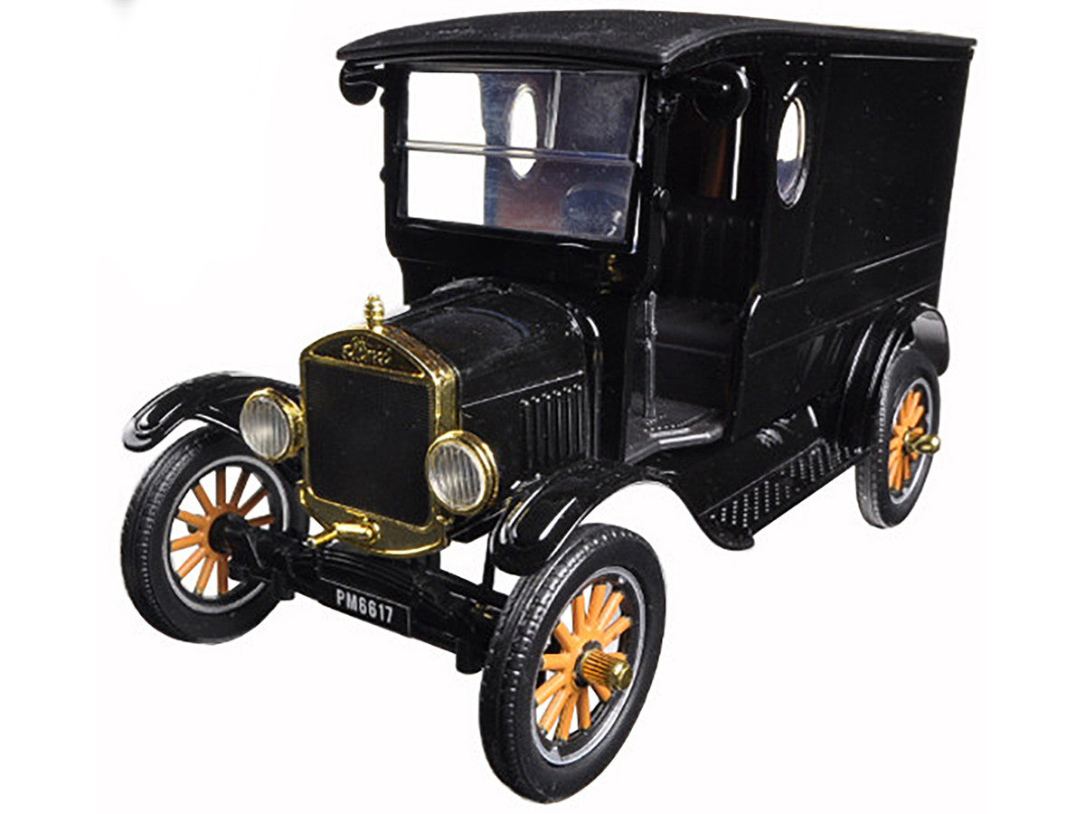 1925 Ford Model T Paddy Wagon Black 1/24 Diecast Model Car by Motormax by Motormax