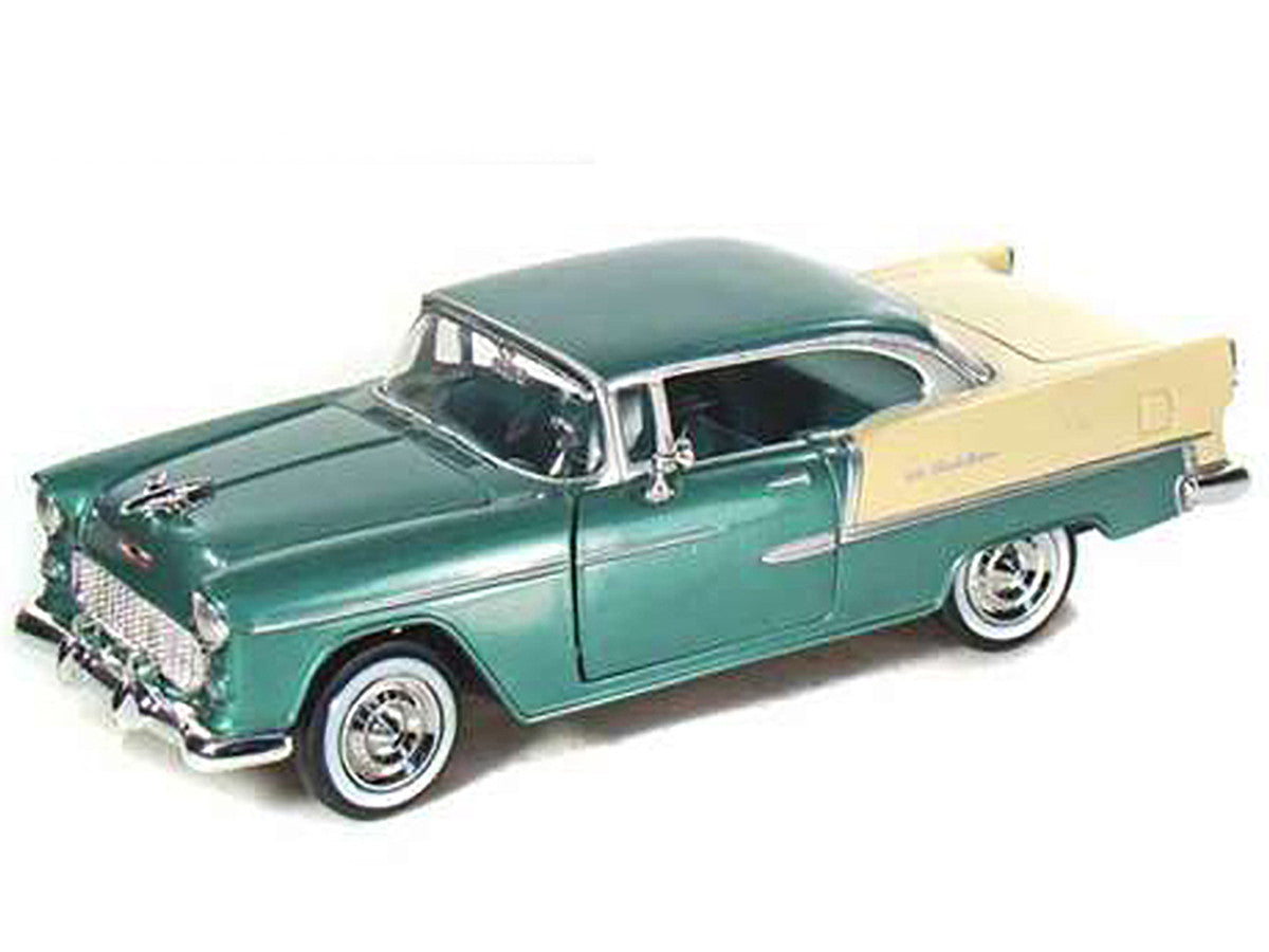 1955 Chevrolet Bel Air Green 1/24 Diecast Model Car by Motormax by Motormax