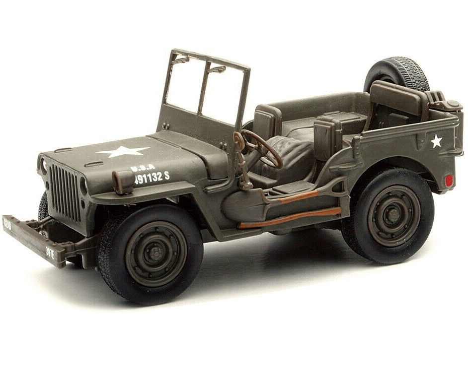 Jeep Willys U.S.A. Army Green 1/32 Diecast Model Car by New Ray by New Ray