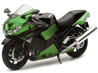 2011 Kawasaki ZX-14 Ninja Green Motorcycle Model 1/12 by New Ray by New Ray