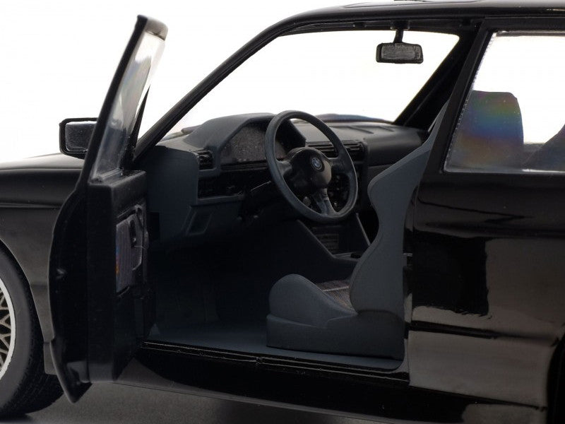 1990 BMW E30 Sport Evo Black 1/18 Diecast Model Car by Solido by Solido