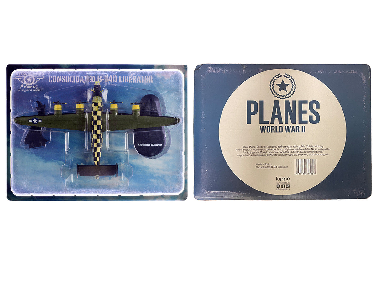Consolidated B-24D Liberator Aircraft "You Cawn't Miss It 448th Bombardment Group 8th Air Force" (1944) British Royal Air Force 1/144 Diecast Model Airplane by Mitos Del Aire by Mitos del Aire