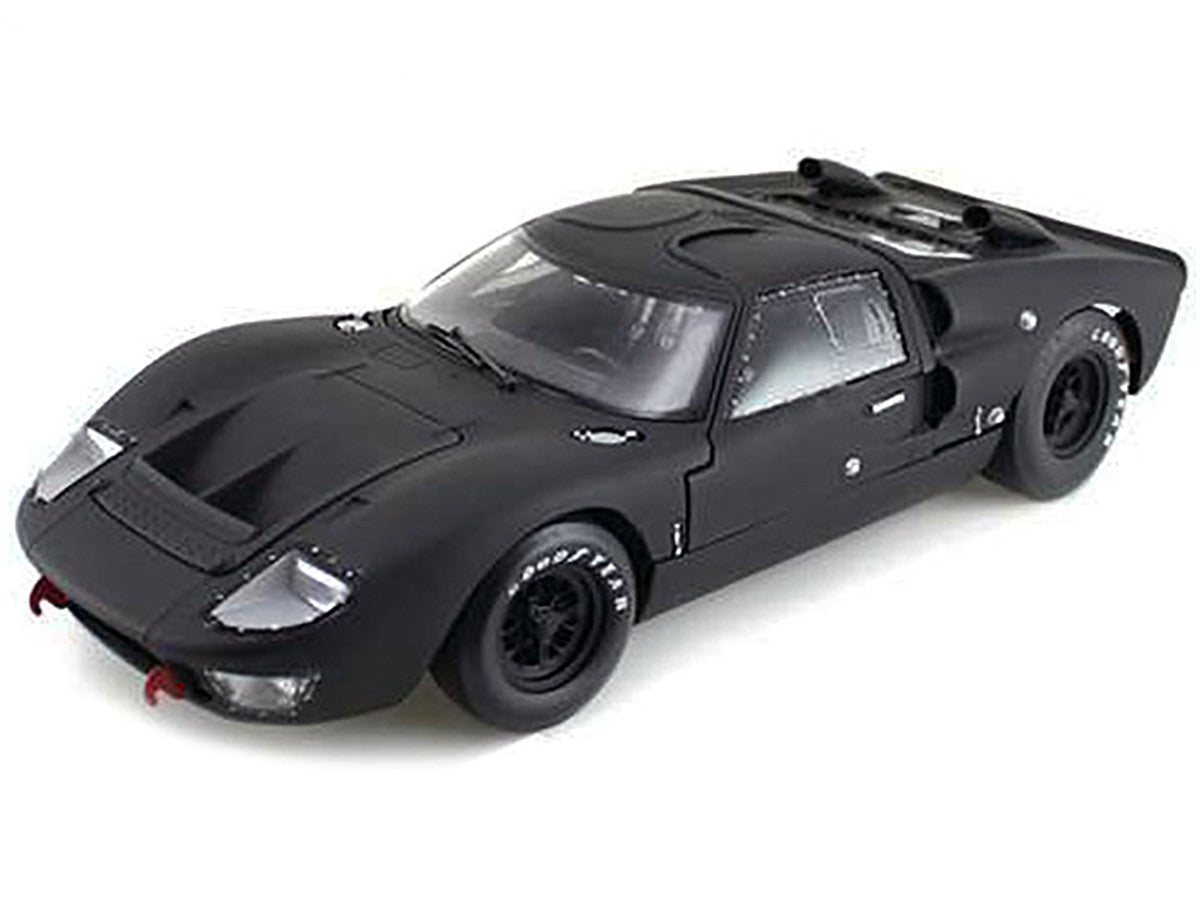 1966 Ford GT-40 GT40 MK 2 Matt Black 1/18 Diecast Car Model by Shelby Collectibles by Shelby Collectibles