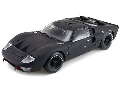 1966 Ford GT-40 GT40 MK 2 Matt Black 1/18 Diecast Car Model by Shelby Collectibles by Shelby Collectibles