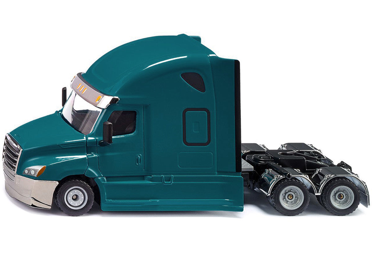 Freightliner Cascadia Tractor Truck Teal 1/50 Diecast Model by Siku by SIKU
