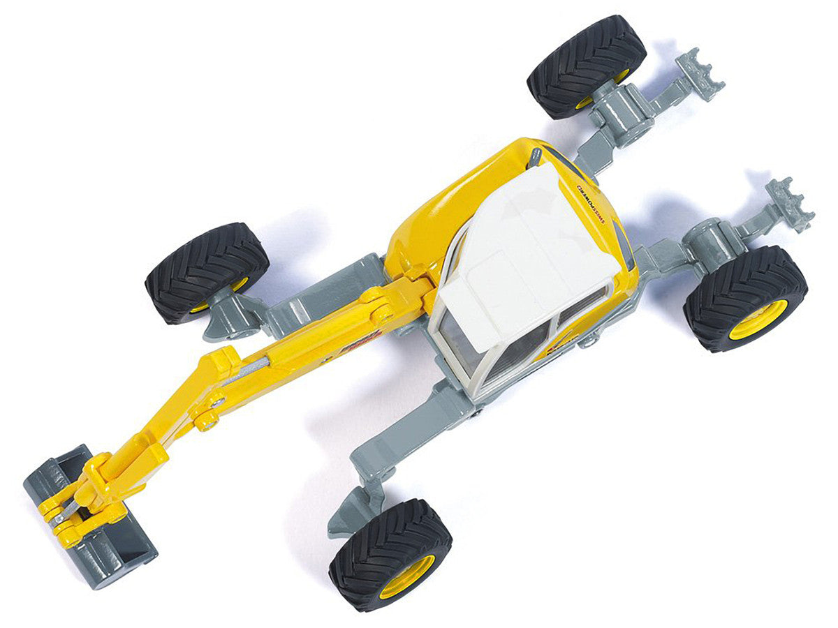 Menzi Muck M545 Walking Excavator Yellow with White Top 1/50 Diecast Model by Siku by SIKU
