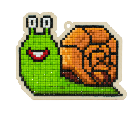 Snail CSw359 Diamond Painting on Plywood Kit-0