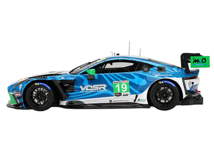 Aston Martin Vantage GT3 EVO #19 Valentin Hasse-Clot - Anthony McIntosh - Maxime Robin - Rory van der Steur "van der Steur Racing" IMSA "24 Hours of Daytona" (2025) 1/18 Model Car by Top Speed by Top Speed